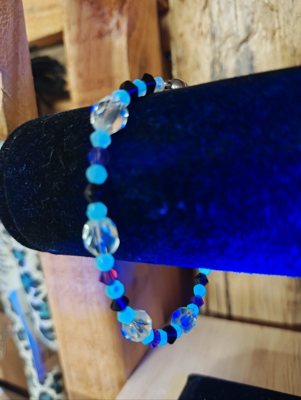 Beautiful Uranium Glass Bracelet
